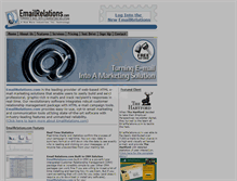 Tablet Screenshot of emailrelations.com